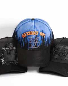 OEM ODM 5 Panel a Frame Wide Brim Suede Mago Rhinestone Black Suede G5 Gorra Dandi Hats Originales X Rude Awakening 31 Hats