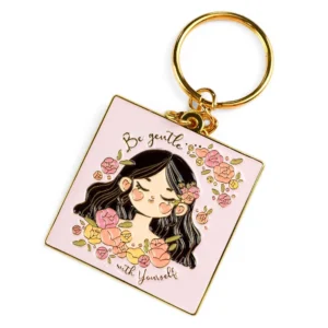 Wholesale Zinc Alloy Custom Logo Cute Kawaii Souvenir Cartoon Metal Key Chains Anime Enamel Keychain