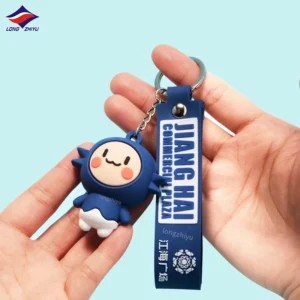 Blue Cartoon Keychain Pendant